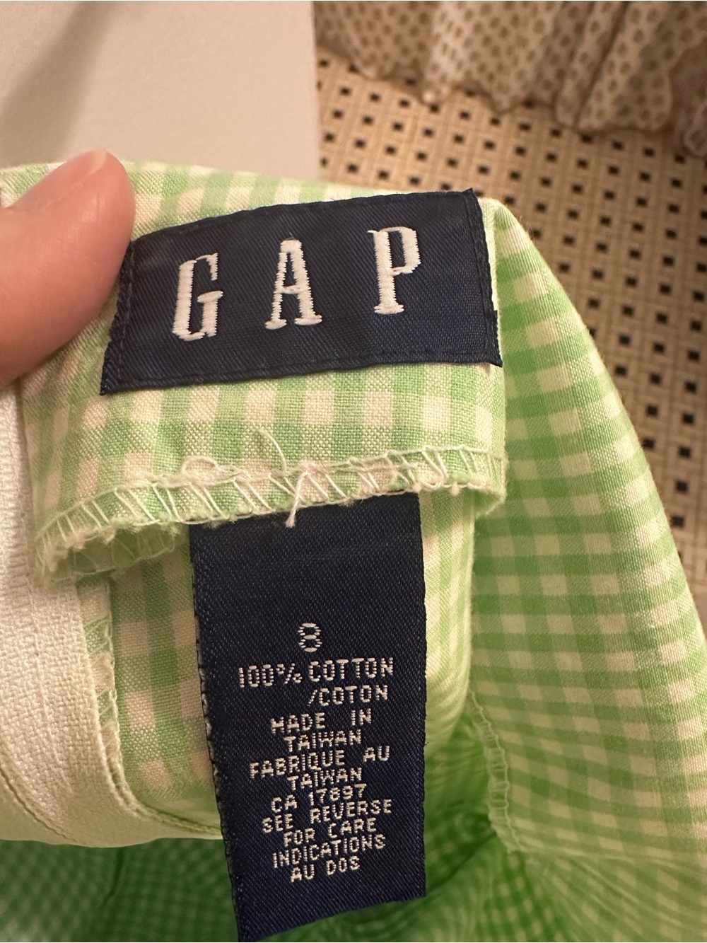 Gingham Dress - Picture 3 of 3
